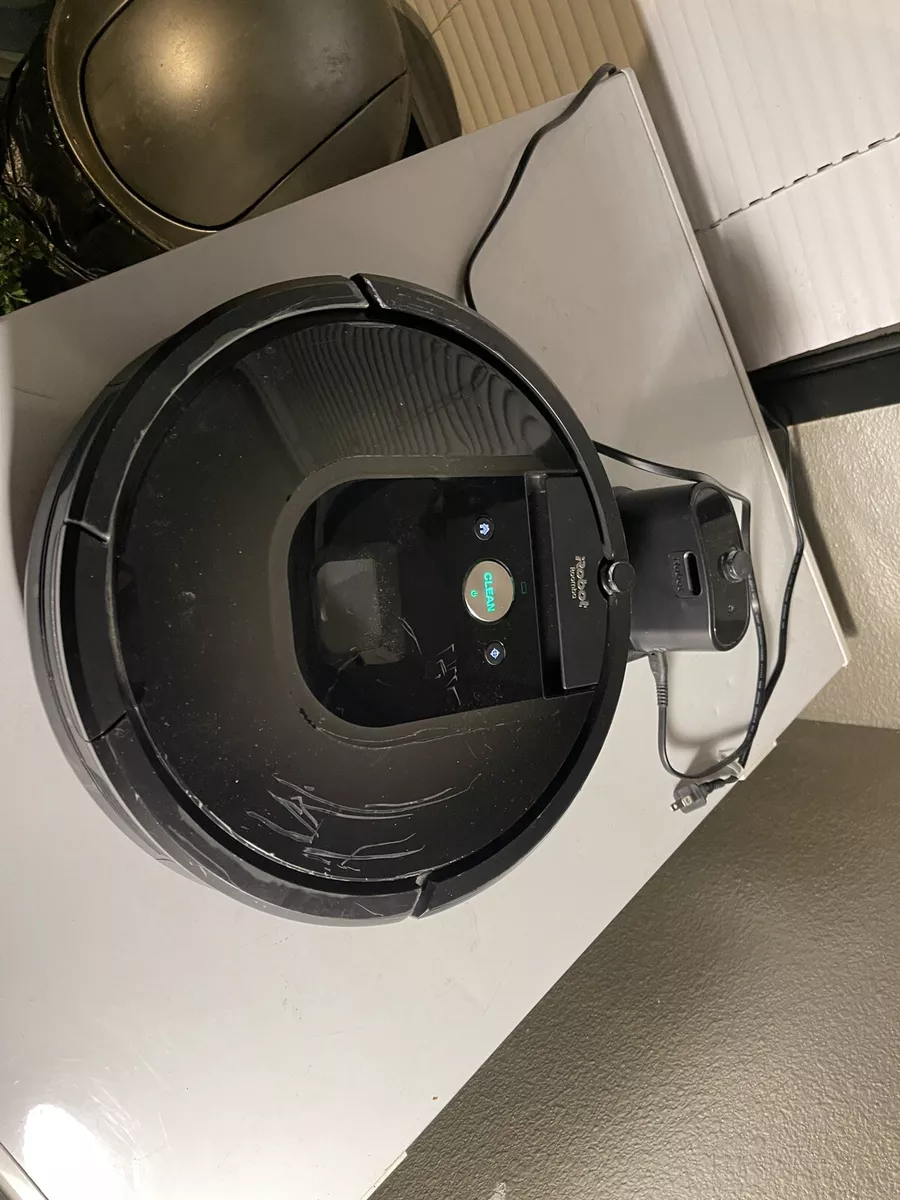 Roomba iRobot 985 WI FI Vacuum Smart Robot TESTED Charger 45 Min