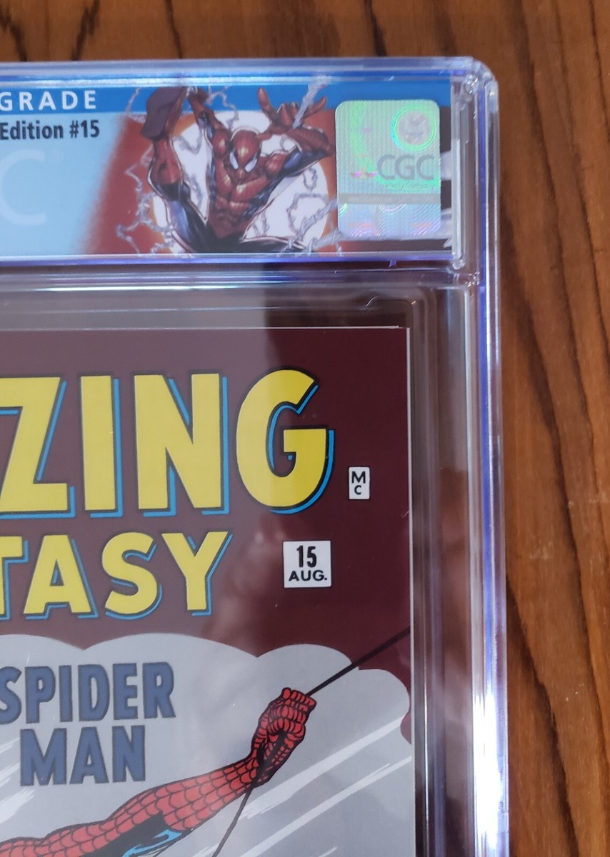 Amazing Fantasy #15 2019 Coverless CGC NG (No Grade Amazing Fantasy #15 2019 Coverless CGC NG (No Grade