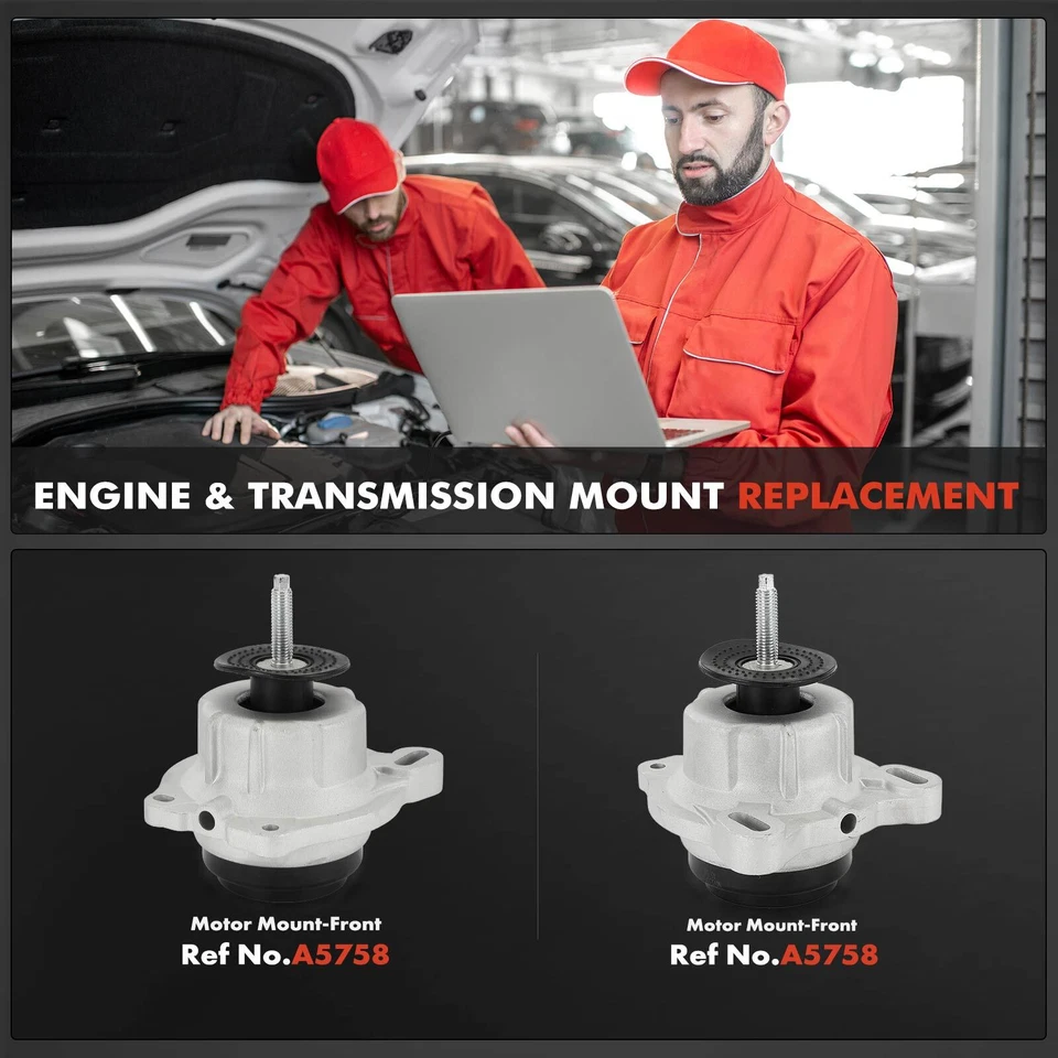 2Pcs Engine Motor Mount for Ford Transit-150 Transit-250 Transit-350 Front Side - Image 2 of 4