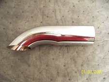 2.00 Jones Chrome Turn Down Tip- 1 Pc