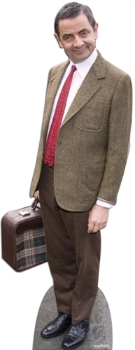 Rowan Atkinson Comedy Actor Cardboard Cutout 179cm Tall-Invite him to your Party