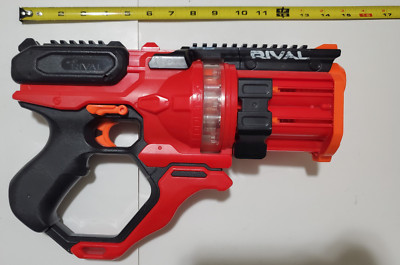 NERF Rival XX-1500 Roundhouse Blaster   Red Dart Gun, Works Great, Tested