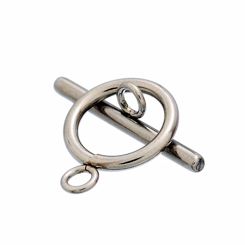 Stainless Steel Toggle Clasp Sets Wholesale Findings F1089 - 2, 5 Or 10 Sets - Image 2 of 3