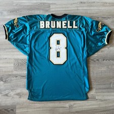 Jacksonville Jaguars Wilson Signed Stitched Brunell Size 50 Auto Jersey