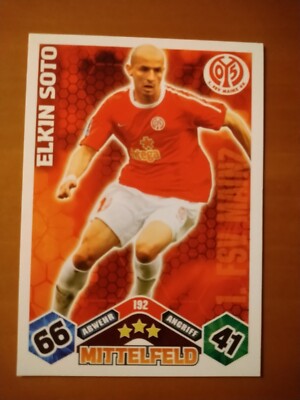Elkin Soto, Match Attax 2010/11,FSV Mainz 05, #192,Topps  
