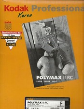 Kodak Professional Polymax ll RC Paper, F Glossy 8x10", 20.3 x 25.4cm Open Box 