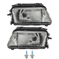 Scheinwerfer Set Rechts & Links H4 FüR Audi A4 8D2 B5 8D5 Inkl. Osram Lampen