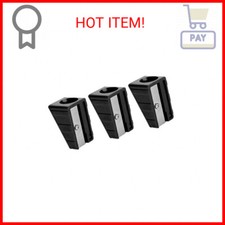 VGEBY 3Pcs Billiards Pool Cue Tip Shaper Tool, Portable Cue Tip Trimmer Shaper T