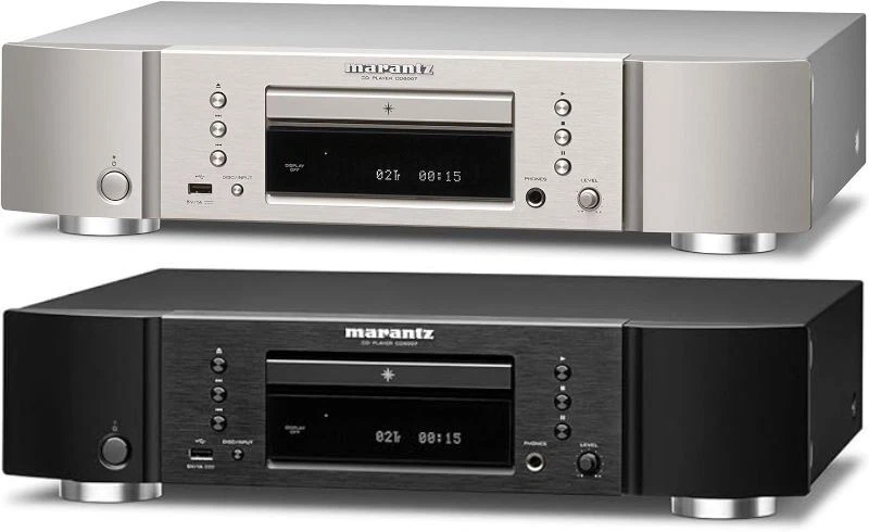 Marantz CD6007 CD Player HDAM Full Discrete Analog Silver Gold Black AC 100V