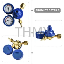 Oxygen Propane Acetylene Gas Regulator with Shockproof Design and Welding