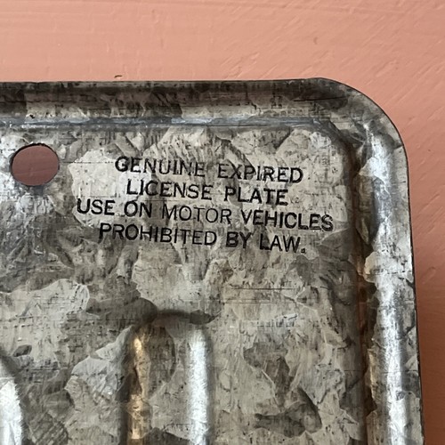 Vintage Nebraska Truck License Plate 19 4049 1976 Commercial - Foto 10 di 10