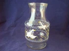 Anchor Hocking Glassware Farm Country Glass Carafe 48 ounce Geese Goose Vintage