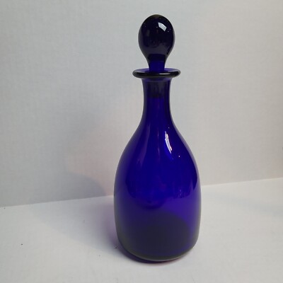 Thomas Webb Bristol Blue Decatur Cobalt England CNY