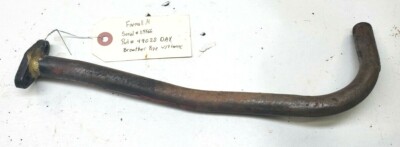 USED BREATHER PIPE WITH FLANGE FOR M MD MDV MV SUPER M MTA IH TRACTOR 49028DAX