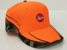 Genuine Leica Sport Optics Accessory Hunters Cap Orange/Camo