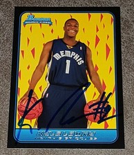 Kyle Lowry 2006-07 Bowman Rookie Sharpie Autograph Card#136-Raptors G RC GOAT