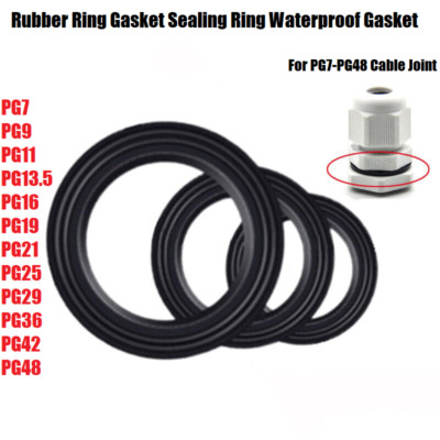 PG7-PG48 Kabel Joint Gummiring Dichtungsring Wasserdichte Dichtung Viele Größe