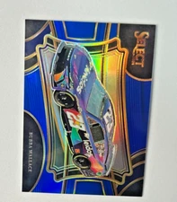 2024 Panini Select NASCAR Racing Pit Road BUBBA WALLACE Blue Prizm 79/175 #188