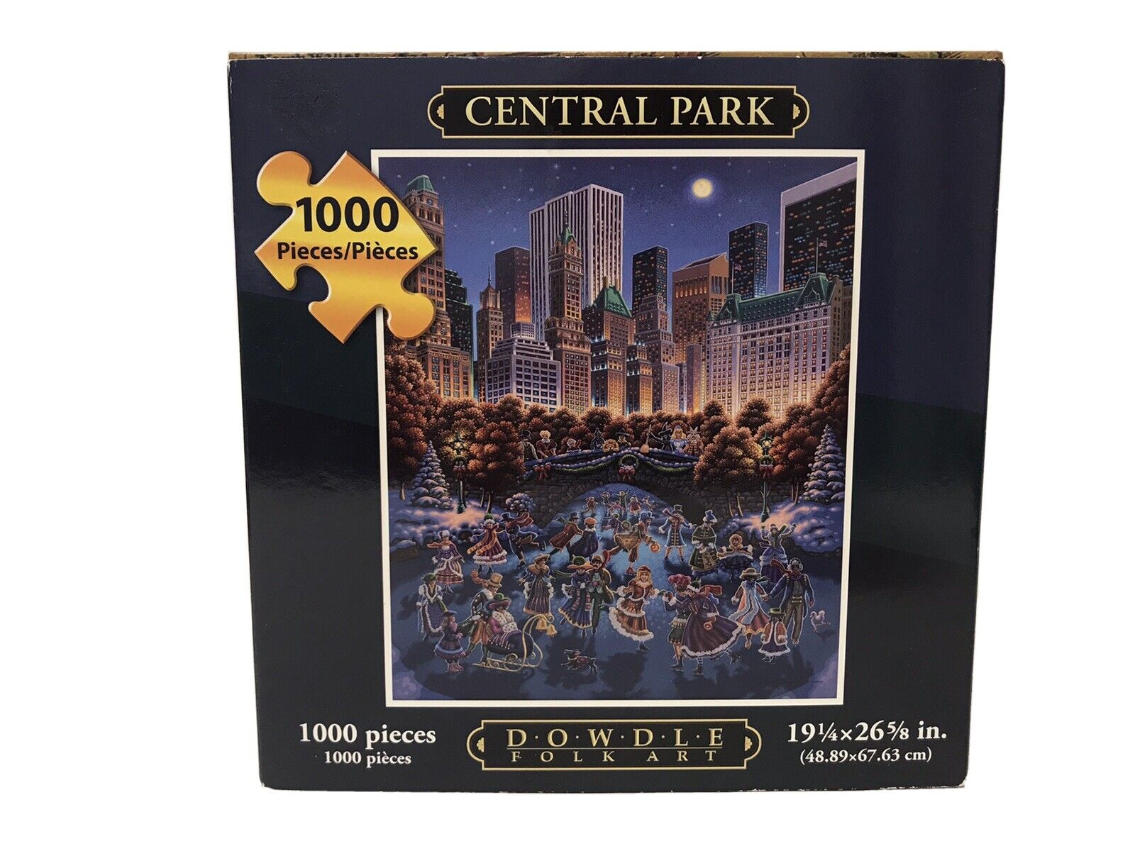 New Dowdle Puzzle York Central Piece 市場 1000 最大93％オフ！ Park 19.25