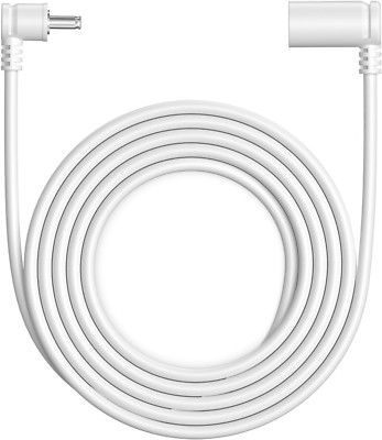 10 Ft. Barrel Plug Extension Cable - Compatible with Ring Solar Panel and Super 