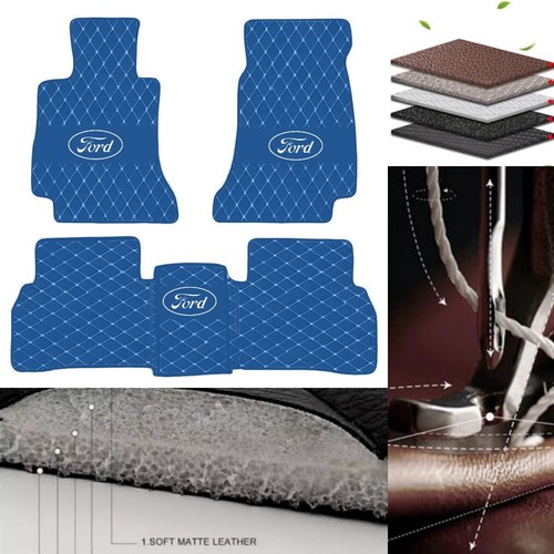 For Ford F-150 Full Cab 2004-2024 Auto Liner Car Floor Mats Carpet Waterproof - Picture 10 of 15