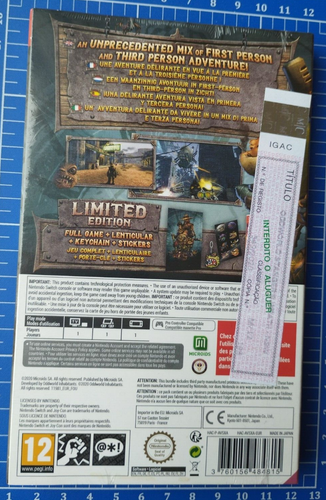 Oddworld: Stranger's Wrath HD - Edición Limitada - Nintendo Switch - Sellado - Imagen 3 de 3