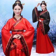 Oriental Chinese Traditional Dress Women Hanfu Performance Costume Adult Fairy