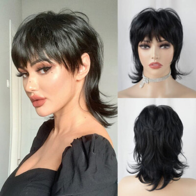 Pixie Cut Wig With Bangs Short Wave Layered Cut for Women  display picture 2