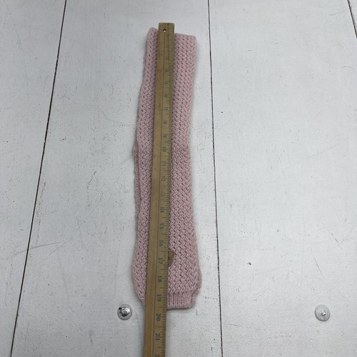 Beary Baby Pink Knit Scarf OS New - Picture 3 of 4
