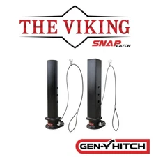 Gen-Y 30K Round Gooseneck Trailer Coupler For 2-5/16" Hitch Ball 8.5K Tongue