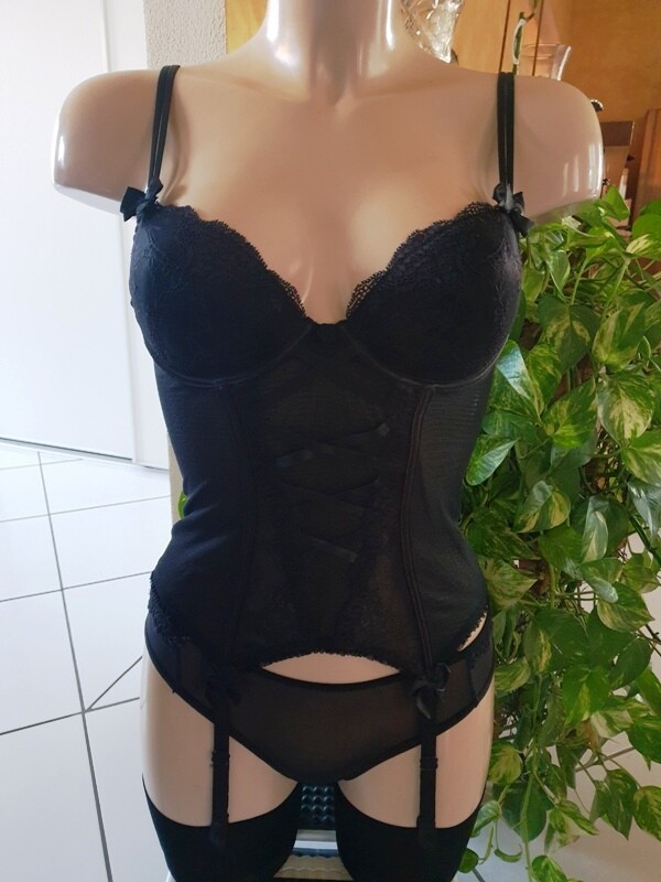 Guêpière Lise Charmel Antinea Taille 90B Noire - Neuf Sans étiquettes