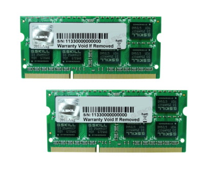 8GB DDR3 PC3-10666 CL9 SQ Series Dual channel laptop