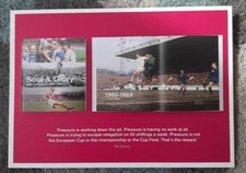 Soul & Glory by Matthew Bazell Promotional postcard includes Bill Shankly quote