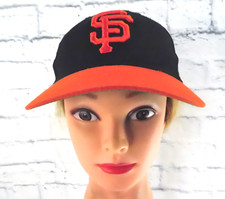 SAN FRANCISCO GIANTS Youth Cap Hat Embroidered Hook  Loop Adj COOPERSTOWN
