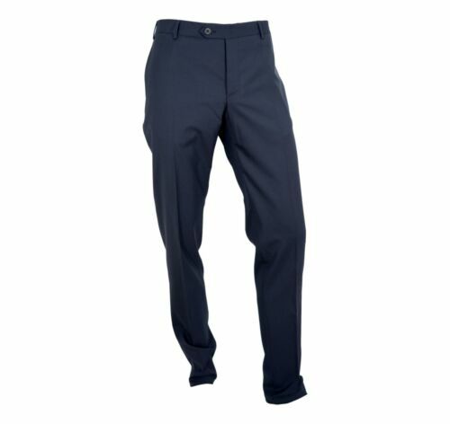 Pantalon Homme Suitsupply Brescia - Taille UK 46L/W39 - Laine Bleu Classique - Occasion Très Bon état