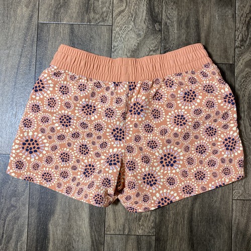 Patagonia Shorts Girls Baggies Costa Rica Geometric Size (12) Large 6708 Water - Picture 9 of 14