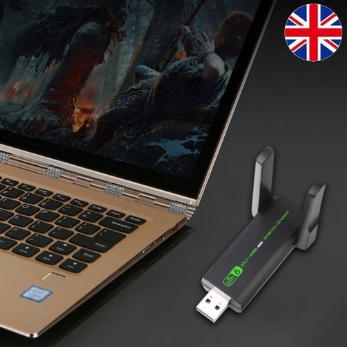 USB WiFi 6 Bluetooth-Compatible 5.3 Adapter Mini USB WiFi Dongle for Win11/10