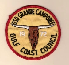 Act Gulf Coast Council - Sewn not washed - 1972  Oso Grande Camporee
