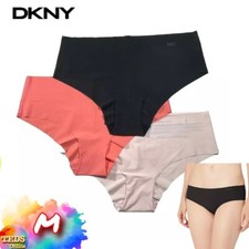 NWOT 3-Pack DKNY Women's M Cut Anywhere Hipster Underwear DK5028 Assorted
