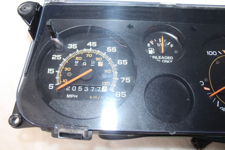 91-95 Chevy 1500 Gmc G10 Vandura VAN Cuadro de instrumentos VELOCÍMETRO medidores 205 k Foto 2 de 4