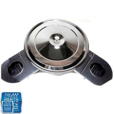 70-75 Formula 71-72 Gto 455 Ram Air Cleaner Dual Heat Diaphragm Flap Chrome Lid