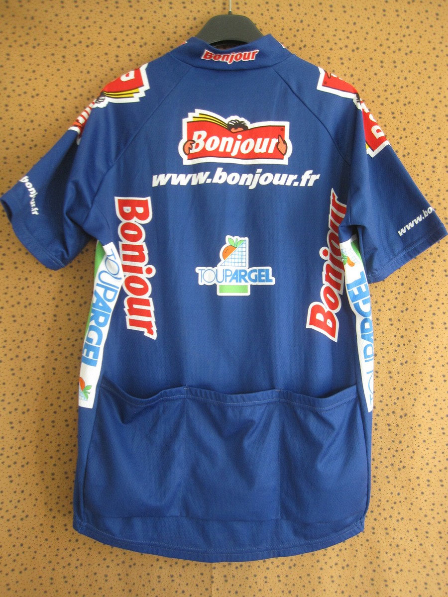 Maillot cycliste SMS Santini Bonjour Toupargel 2000 Jersey Vintage - XL