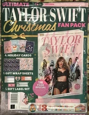 2024 TAYLOR SWIFT CHRISTMAS FAN PACK Magazine FREE Gifts Inside + Tattoo Sheet