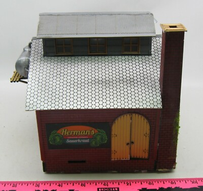 #ad #ad Menards Building part Herman#x27;s Sauerkraut Building with Lights $50.00