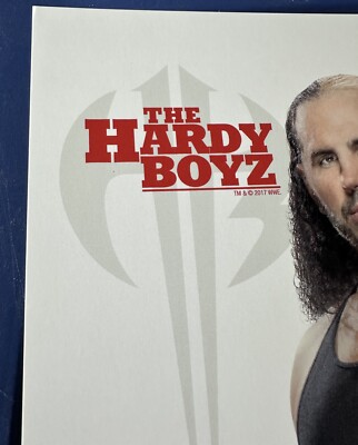 WWE HARDY BOYZ OFFICIAL LICENSED ORIGINAL 8X10 PROMO PHOTO VERY