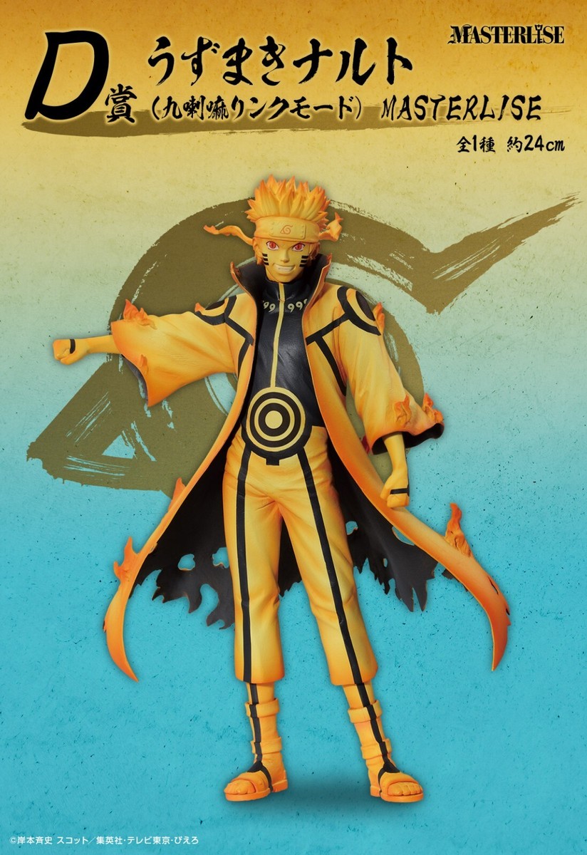 Ichiban Kuji Naruto Connecting Feelings A B C D Last One Prize Set