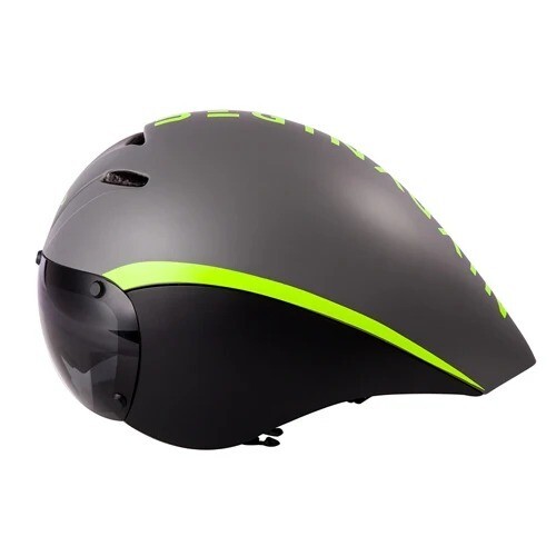 Triathlon Aero TT Bicycle Helmet Lens Road Bike Helmet Time Trial Cycling Helmet - Picture 1 of 14