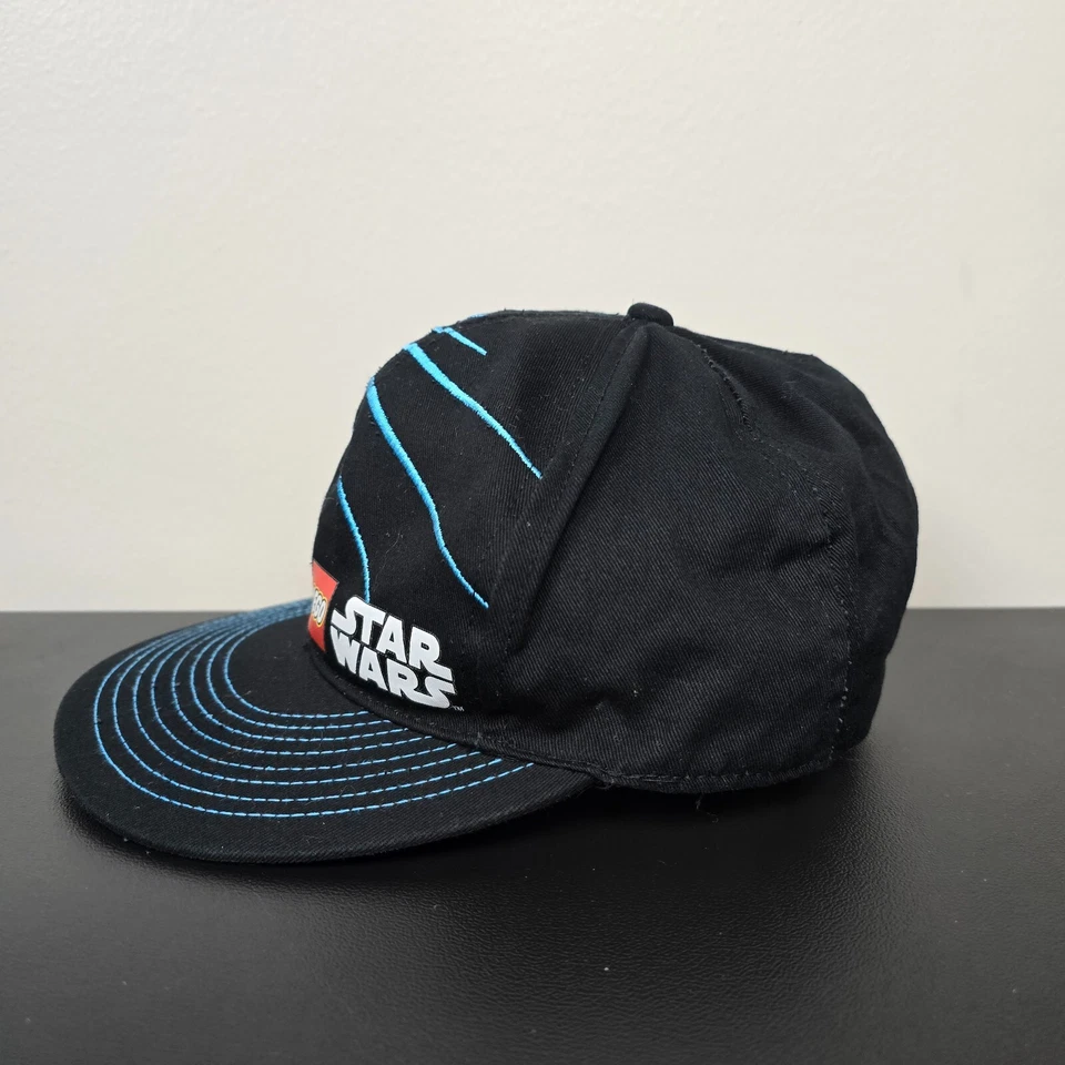Lego Star Wars Sombrero Gorra Niños Talla Única Negro Luke Skywalker Masticable R2D2 Logo Juvenil Foto 3 de 4