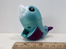 Wow Wee Fingerlings Baby Light-up Dolphin Aqua  Purple, Lights, Sounds, Motion