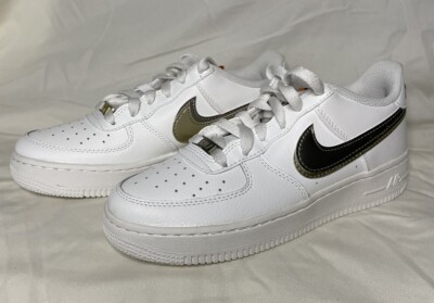 DH9595-001ナイキエアフォース1 LV8 GS Nike Air Force 1 LV8 GS AF1 White Off Noir Shoe DH9595-001 Size 5Y